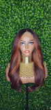 Loose Curl Lace Front Pre-Plucked Hairline Lace Wig Soft Hair Natural Hairstyle Glueless Lace Wig With Baby Hairs - Beauty Blessings LLC