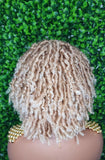 Ombre Auburn Blonde Hair Afro DreadLocks Locs Natural Kinky Twist Curl Ombre Blonde Brown Hair Dreadlocks - Beauty Blessing Wigs & Hair Extensions Boutique