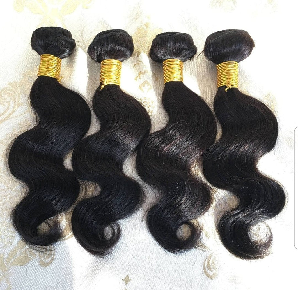 Body Wave Bundles Brazilian Remy Human Hair Bundles Top Quality Brazilian Hair Weave Bundles Up to 40inches USA FREE SHIPPING - Beauty Blessing Wigs & Hair Extensions Boutique