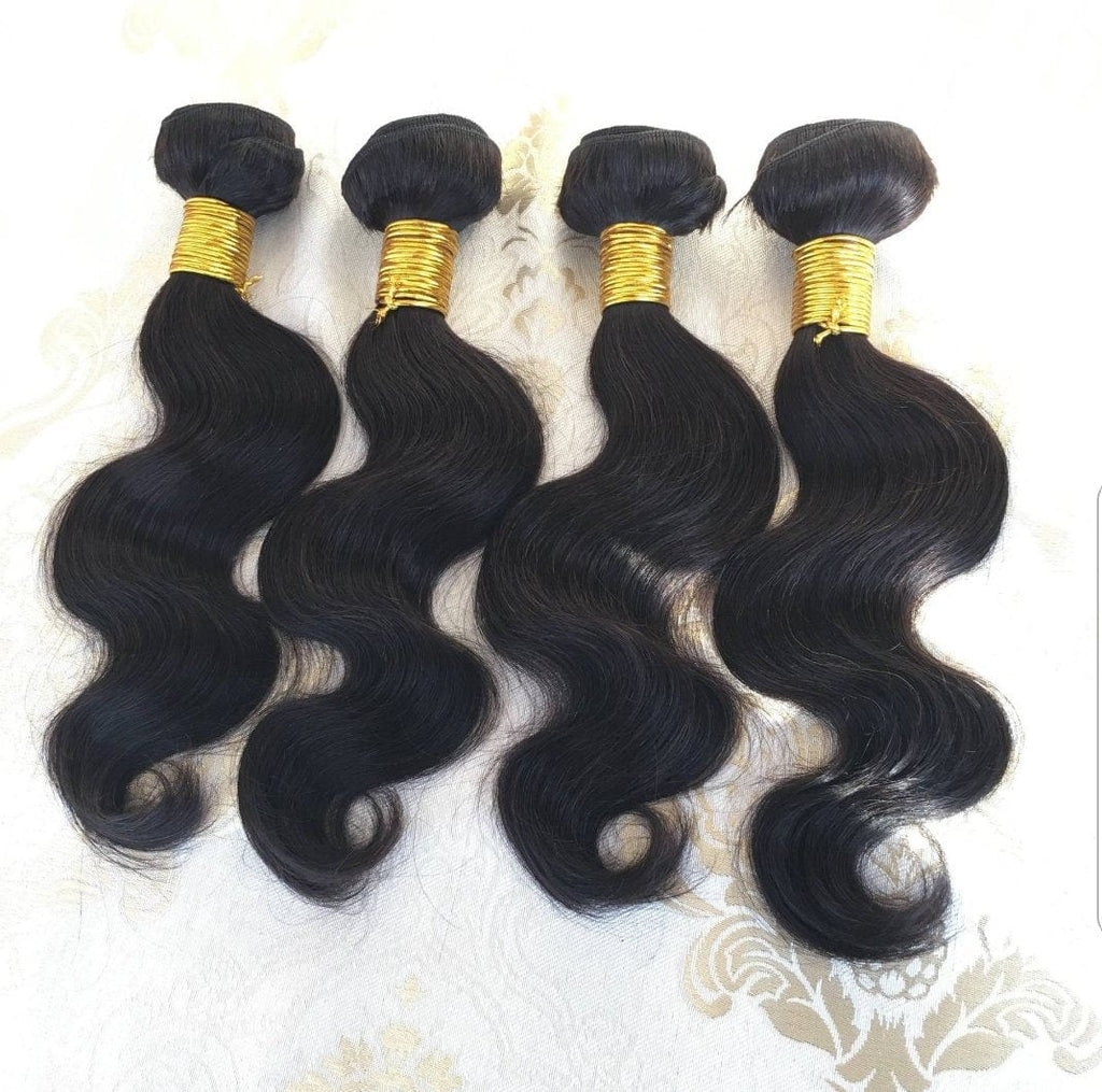 Body Wave Bundles Brazilian Remy Human Hair Bundles Top Quality Brazilian Hair Weave Bundles Up to 40inches USA FREE SHIPPING - Beauty Blessing Wigs & Hair Extensions Boutique