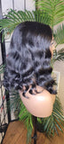 Loose Wave Hair Deep Wave Lace Part Glueless Wig Pre Cut Lace Wig Yaki Texture Hair Wavy Wig - Beauty Blessings LLC