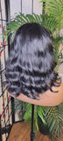 Loose Wave Hair Deep Wave Lace Part Glueless Wig Pre Cut Lace Wig Yaki Texture Hair Wavy Wig - Beauty Blessings LLC