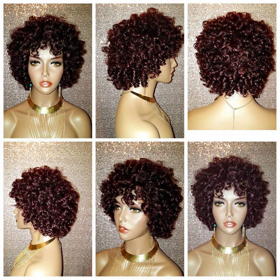 Body Curl Mink Brazilian Remy 100%Human Hair Full Cap Wig - Beauty Blessing Wigs & Hair Extensions Boutique