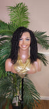 Spring Twist Kinky Twist Hairstyle Curly Glueless Lace Front Wig - Beauty Blessings LLC