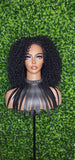 Big Curl Half Wig Bouncy Spiral Curl Natural Coil Hair Wig Afro Kinky Wig Big Hair Half Wig - Beauty Blessings LLC