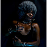 Big Afro Kinky Coil Realistic Natural Hair Afro Full Cap Wig Fluffy Jumbo Afro Hair Wig Afro Salt Pepper Gray Gray Hair Wig - Beauty Blessings LLC