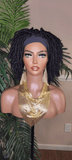 Headband Wig Dreadlocks Afro Kinky Short Dreads Natural Style Sisterlocks Natural Hairstyle Headband Wig - Beauty Blessings LLC