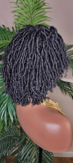 Headband Wig Dreadlocks Afro Kinky Short Dreads Natural Style Sisterlocks Natural Hairstyle Headband Wig - Beauty Blessings LLC
