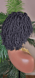 Headband Wig Dreadlocks Afro Kinky Short Dreads Natural Style Sisterlocks Natural Hairstyle Headband Wig - Beauty Blessings LLC