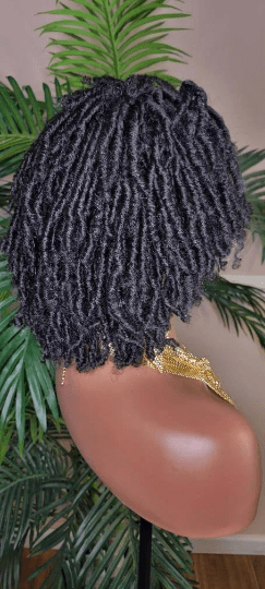 Headband Wig Dreadlocks Afro Kinky Short Dreads Natural Style Sisterlocks Natural Hairstyle Headband Wig - Beauty Blessings LLC