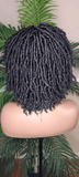 Headband Wig Dreadlocks Afro Kinky Short Dreads Natural Style Sisterlocks Natural Hairstyle Headband Wig - Beauty Blessings LLC