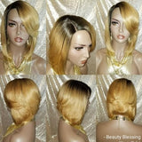 BOB 100% Remy Human Hair BOB Style Lace Wig - Beauty Blessing Wigs & Hair Extensions Boutique