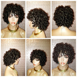 Body Curl Mink Brazilian Remy 100%Human Hair Full Cap Wig - Beauty Blessing Wigs & Hair Extensions Boutique