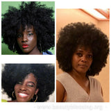 Big Afro Kinky Coil Realistic Natural Hair Afro Full Cap Wig - Beauty Blessing Wigs & Hair Extensions Boutique