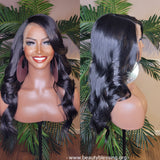 Loose Wave Lace Front Heat Resistant Wavy Lace Wig Silky Soft Hair Natural Hairline Celebrity Hairstyle Protective Style Glueless Wig