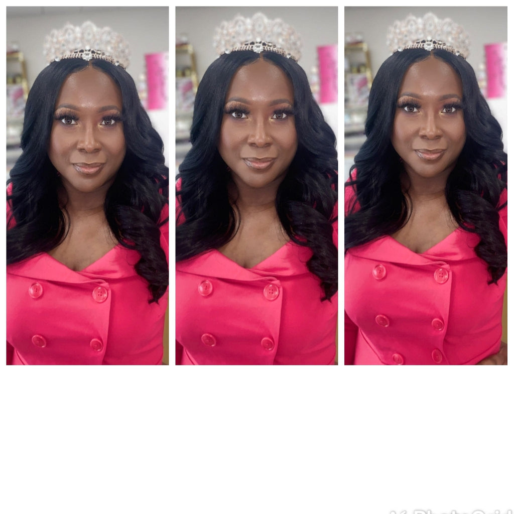 Long Loose Wave Heat Resistant Lace Wig Natural Hairstyle Celebrity Style Wig - Beauty Blessing Wigs & Hair Extensions Boutique