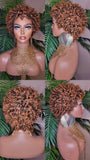 Afro Coily Kinky Twist Natural Pixie Short Afro Natural Hairstyle Wig - Beauty Blessing Wigs & Hair Extensions Boutique