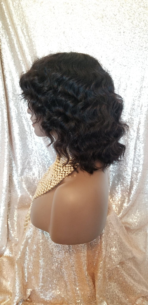 Body Wave 100% Remy Human Hair Full Cap Wig - Beauty Blessing Wigs & Hair Extensions Boutique