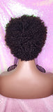 Mongolian Virgin Short Afro Coil Kinky Curl Human Hair Wig Glueless Hair Full Natural Wig - Beauty Blessing Wigs & Hair Extensions Boutique