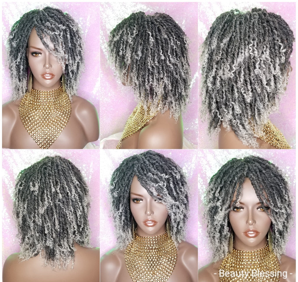 Soft Kinky Twist Locs Natural Style Full Cap Premium Fiber Hair  Wig - Beauty Blessing Wigs & Hair Extensions Boutique