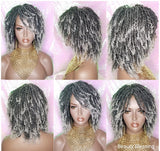 Soft Kinky Twist Locs Natural Style Full Cap Premium Fiber Hair  Wig - Beauty Blessing Wigs & Hair Extensions Boutique