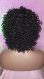 Brazilian Remy Straw Curl Short Jerry Curly Wig Human Hair Remy Natural Hairstyle Wig - Beauty Blessing Wigs & Hair Extensions Boutique
