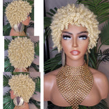 Afro Coily Kinky Twist Natural Pixie Short Afro Natural Hairstyle Wig - Beauty Blessing Wigs & Hair Extensions Boutique