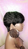 Razor Cut Pixie Cut Peruvian Remy Human Hair Wig - Beauty Blessing Wigs & Hair Extensions Boutique