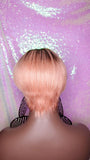 Celebrity Inspired Style Mushroom Pixie Cut Brazilian Remy 100%Human Hair Wig - Beauty Blessing Wigs & Hair Extensions Boutique