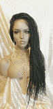 Braided Wig Small Box Braided Flexible Glueless Lace Front Wig Braid Hairstyle Wig - Beauty Blessings LLC