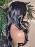 Long Curly Lace Front Barrel Big Curl Lace Wig Soft Hair Natural Hairline Glueless Pre-Plucked Lace Wig - Beauty Blessings LLC
