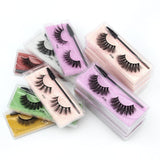Wholesale Eyelashes 20/30/40/150pcs 3D Natural Lashes Natural Makeup False Lashes Fluffy Wispy Eyelashes Set with Lash Brushes - Beauty Blessing Wigs & Hair Extensions Boutique