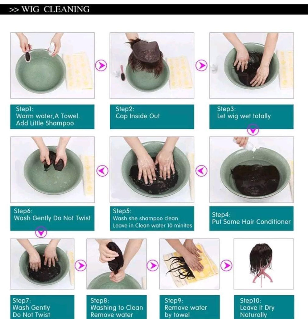 How to clean your wigs