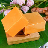 Turmeric Soap Bar for Face and Body, Natural Turmeric Soap, Moisturizing Deep Cleansing, Gentle Soap For All Skin Types 2pcs 100g