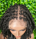 Short Yanky Twist Wig | Natural Twist Braid Wig | Protective Style Wig | Curly Twist Wig | Lace Front Twist Wig | African Twist Wig - Beauty Blessings LLC