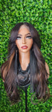 Lace Front Long Curl Lace Wig  Loose Wavy Curly Layered Hair Natural Hairline Glueless Pre-Plucked HD Lace Wig