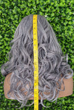 Glueless HD Transparent Lace Front Wig with Swoop Bang- Pre Plucked Beginner Friendly, Natural Hairline, Ready To Wear, Easy Install, Wig - Beauty Blessings LLC