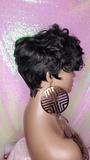 Fluffy Curl Synthetic Pixie Wig