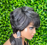 Gray Bob Wig