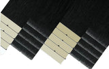 Invisible Tape In Straight Hair Extensions 100% Human Hair Skin Weft Extension Virgin Remy Hair - Beauty Blessings LLC