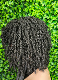 Short Yanky Twist Wig | Natural Twist Braid Wig | Protective Style Wig | Curly Twist Wig | Lace Front Twist Wig | African Twist Wig - Beauty Blessings LLC