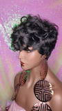 curly pixie cut wig