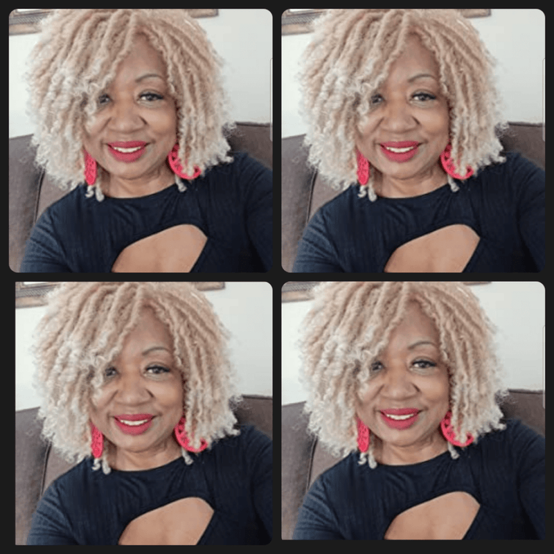 Ombre Auburn Blonde Hair Afro DreadLocks Locs Natural Kinky Twist Curl Ombre Blonde Brown Hair Dreadlocks - Beauty Blessing Wigs & Hair Extensions Boutique