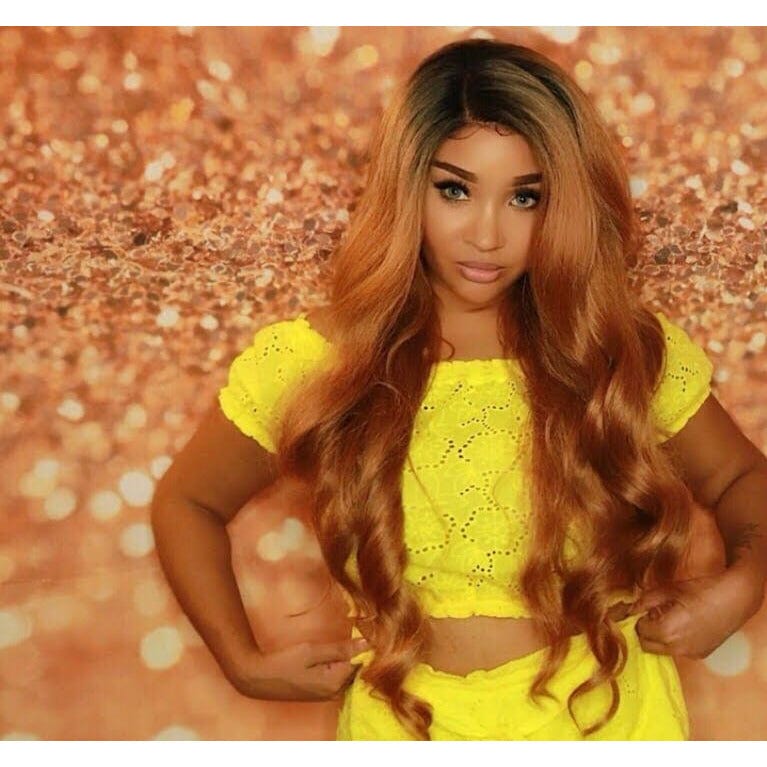 360 Frontal Human Hair Blend Lace Wig - Beauty Blessing Wigs & Hair Extensions Boutique
