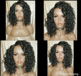 Pineapple Loose Wave Premium Fiber Heat Resistant Fiber Hair Pre Cut Fashion Lace Wig