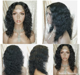 Curly Virgin Remy Unprocessed Human Hair Lace Wig - Beauty Blessing Wigs & Hair Extensions Boutique
