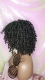 WIG Large Afro Coil Kinky Twist Hair Full Cap Natural Premium Fiber - Beauty Blessing Wigs & Hair Extensions Boutique