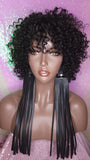 Brazilian Remy Straw Curl Short Jerry Curly Wig Human Hair Remy Natural Hairstyle Wig