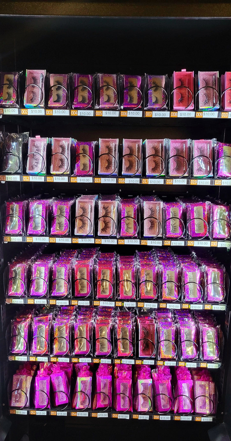 Eyelash Vending Machine Suppliers Beauty Vending Machine List Immediate Download - Beauty Blessings LLC