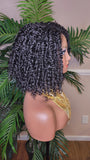 Spring Twist Curl Glueless Lace Front Wig Natural Kinky Twist Lace Wig Trendy Natural Twist Wig